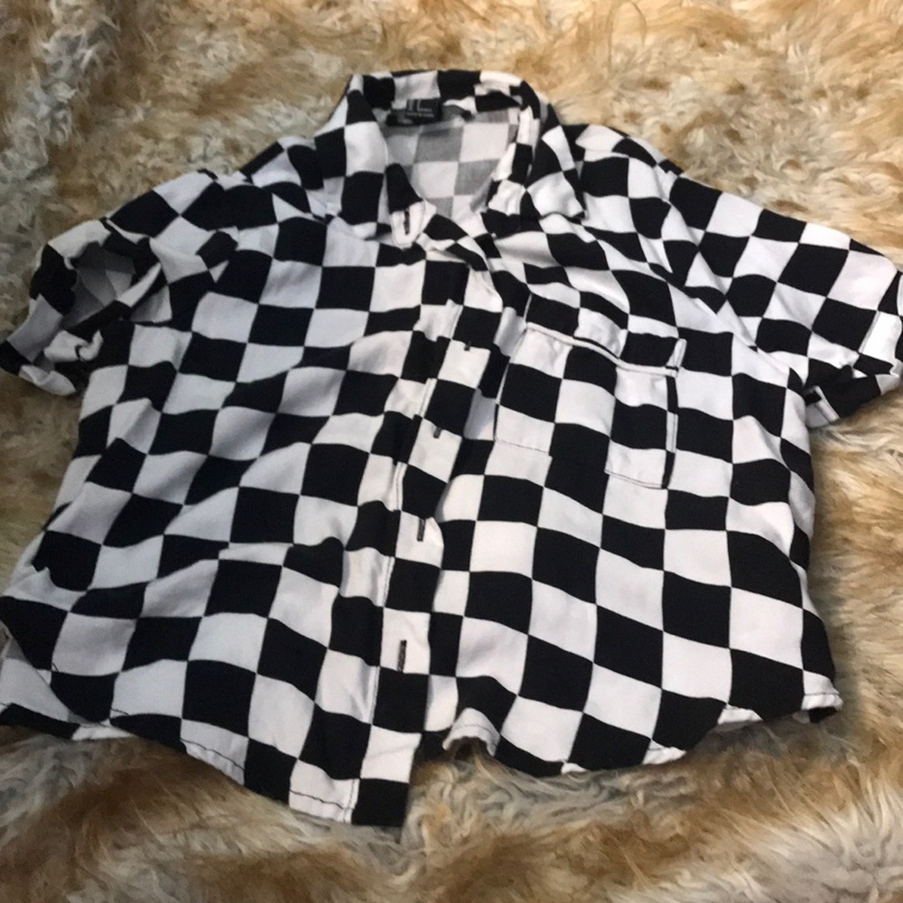 Bottom down crop top